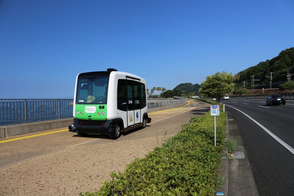 自動運転サービスの図